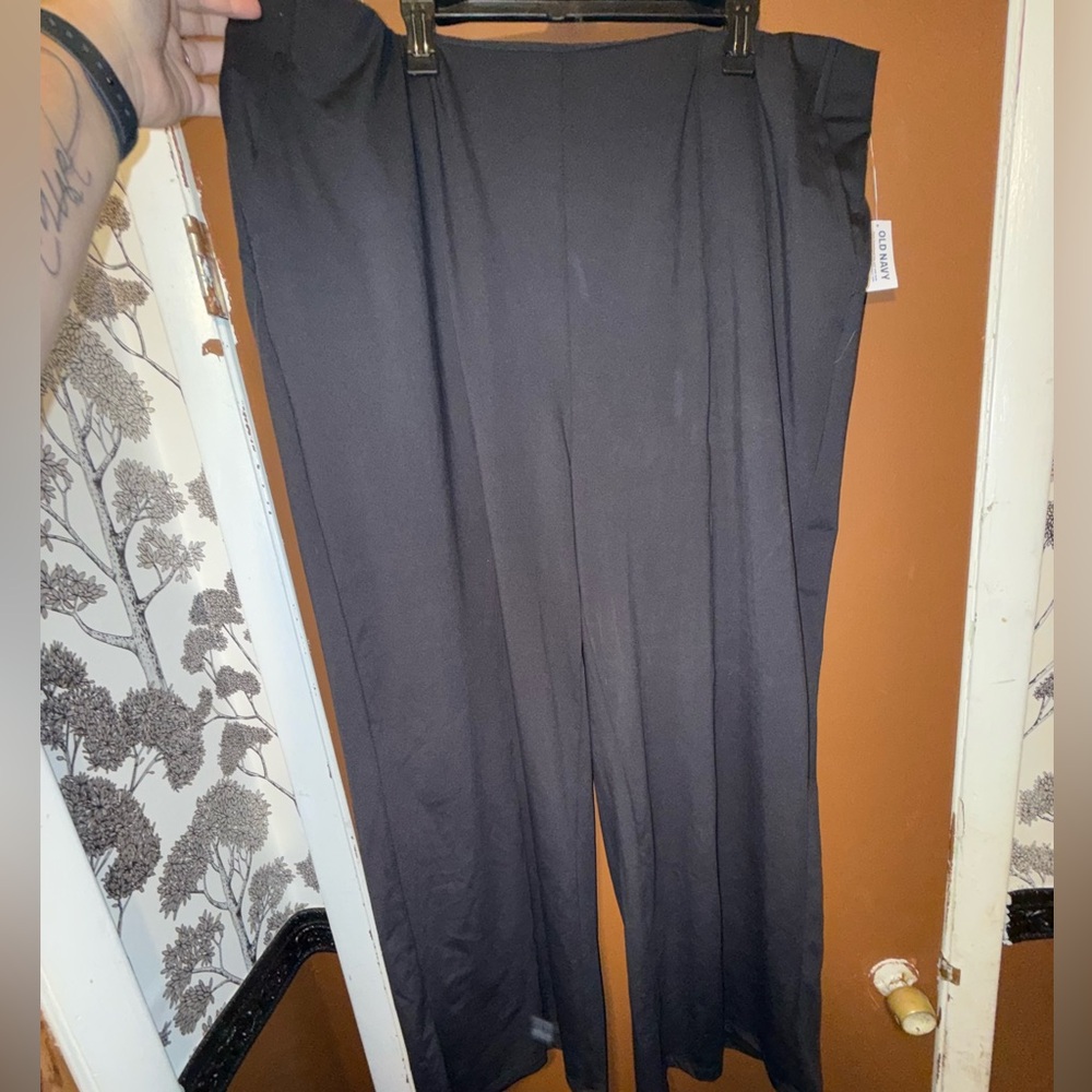 Old Navy Black Wide Leg Pants